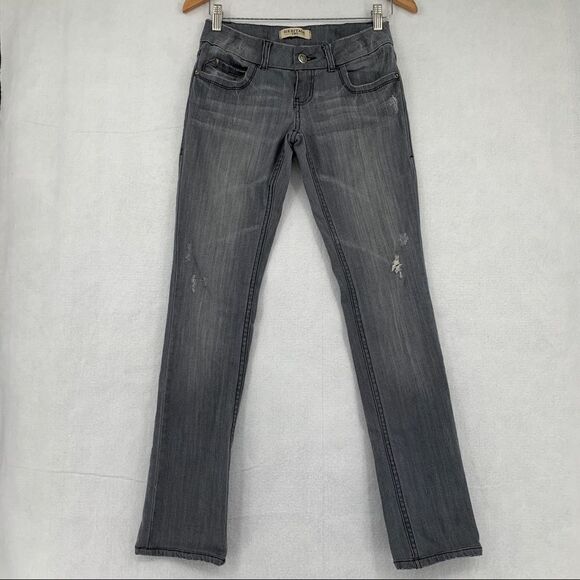 -Heritage 1981 Straight Leg Distressed Jeans 3 - Picture 1 of 11